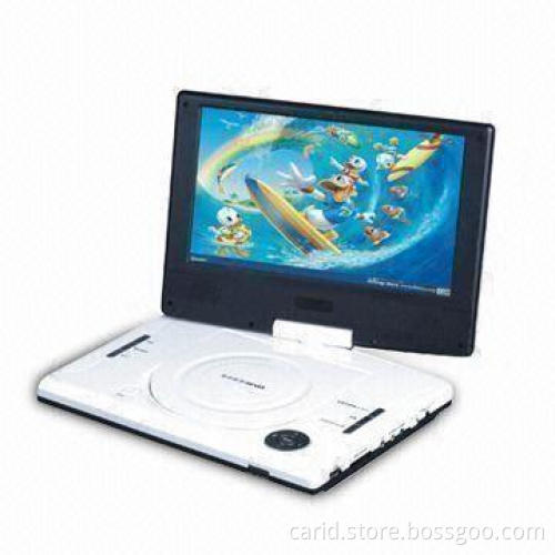 9-inch Portable DVD Player with Parental Lock Function and 16:9 or 4:3 Aspect Ratio